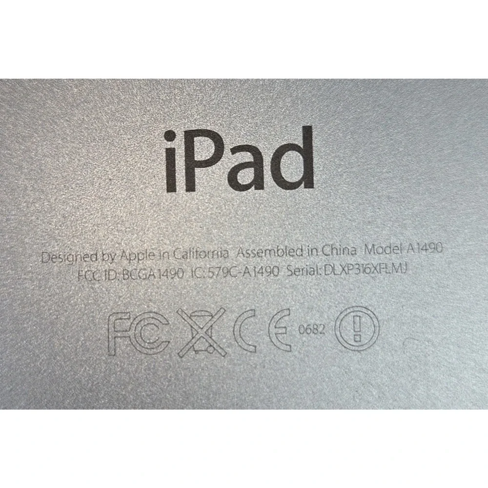 Apple iPad A1490 For Parts Internet Movies Television